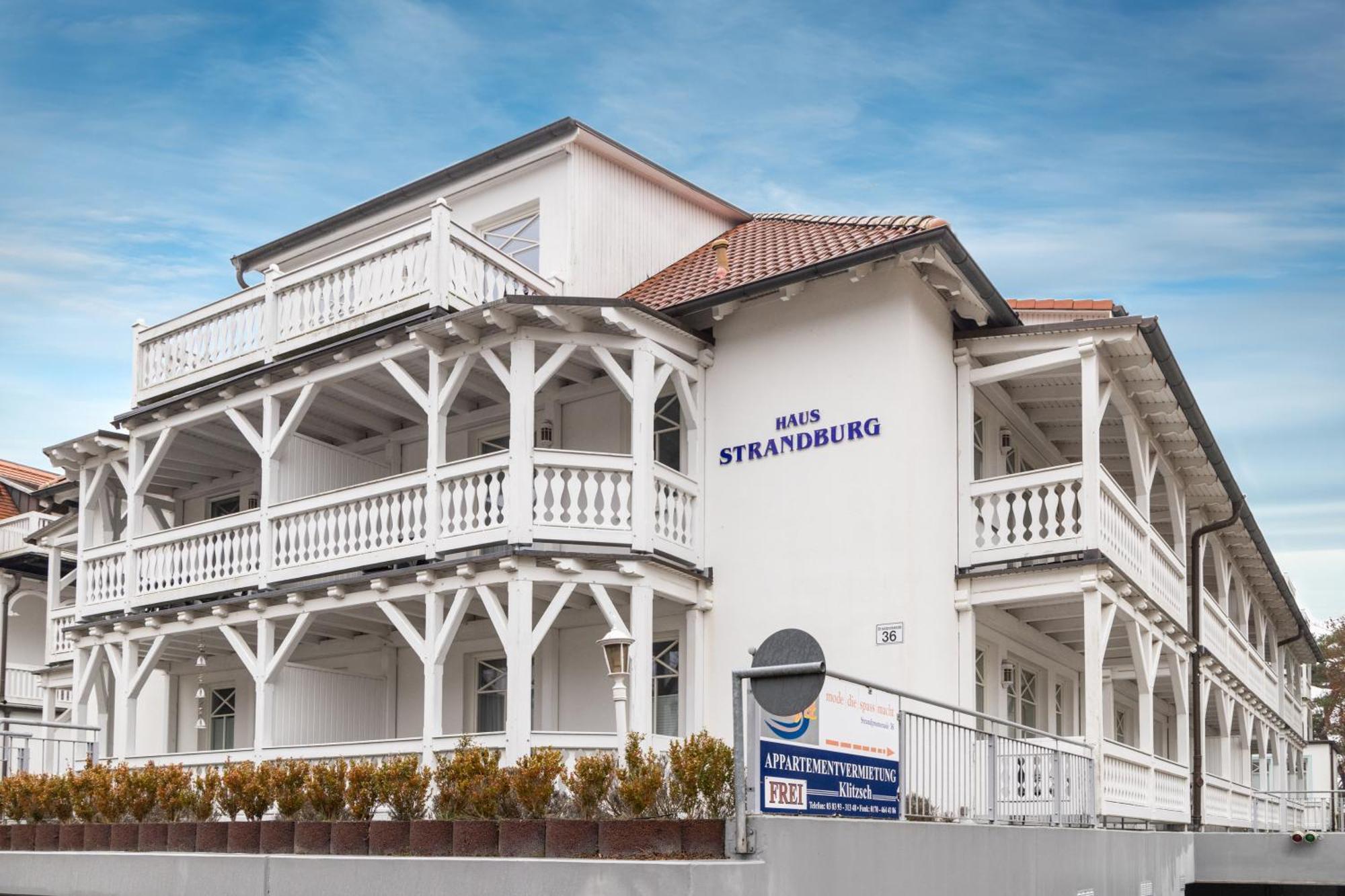 Fewo Auszeit Im Haus Strandburg Binz Exterior foto